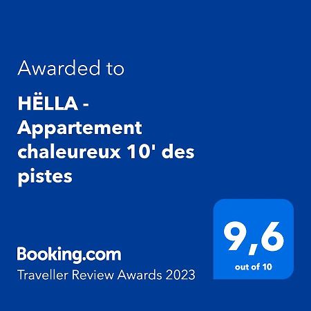 Hella - Appartement Chaleureux 10' Des Pistes Ель-Тартер Екстер'єр фото
